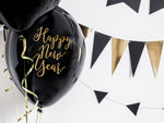 Ladda upp bild till gallerivisning, Balloons 30cm, Happy New Year, Pastel Black (1 pkt / 6 pc.)
