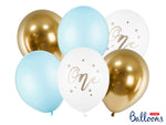 Ladda upp bild till gallerivisning, Balloons 30cm, One, Pastel Light Blue (1 pkt / 6 pc.)
