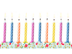 Ladda upp bild till gallerivisning, Birthday candles, mix, 6cm (1 pkt / 10 pc.)
