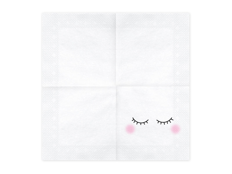 Napkins Face, 33x33cm (1 pkt / 20 pc.)