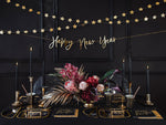 Ladda upp bild till gallerivisning, Napkins Happy New Year, black, 33x33cm (1 pkt / 20 pc.)

