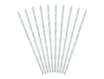 Ladda upp bild till gallerivisning, Paper straws, light blue, 19.5cm (1 pkt / 10 pc.)
