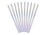 Ladda upp bild till gallerivisning, Paper Straws, iridescent, 19.5cm (1 pkt / 10 pc.)
