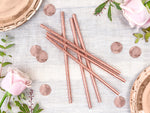 Ladda upp bild till gallerivisning, Paper Straws, rose gold, 19.5cm (1 pkt / 250 pc.)
