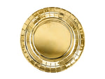 Ladda upp bild till gallerivisning, Plates, gold, 18cm (1 pkt / 6 pc.)
