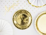 Ladda upp bild till gallerivisning, Plates, gold, 18cm (1 pkt / 6 pc.)
