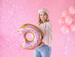 Ladda upp bild till gallerivisning, Gender reveal confetti cannon - Ready to pop, pink, 60cm
