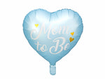 Ladda upp bild till gallerivisning, Foil balloon Mom to Be, 35cm, blue
