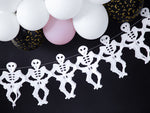 Ladda upp bild till gallerivisning, Tissue garland Skeletons, white, 3m

