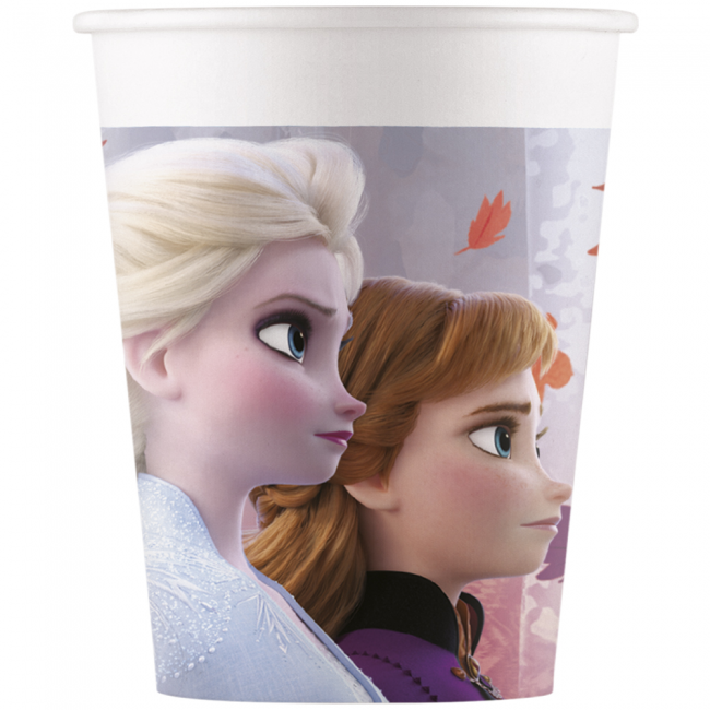 8 Paper cups 200ml - Frozen 2