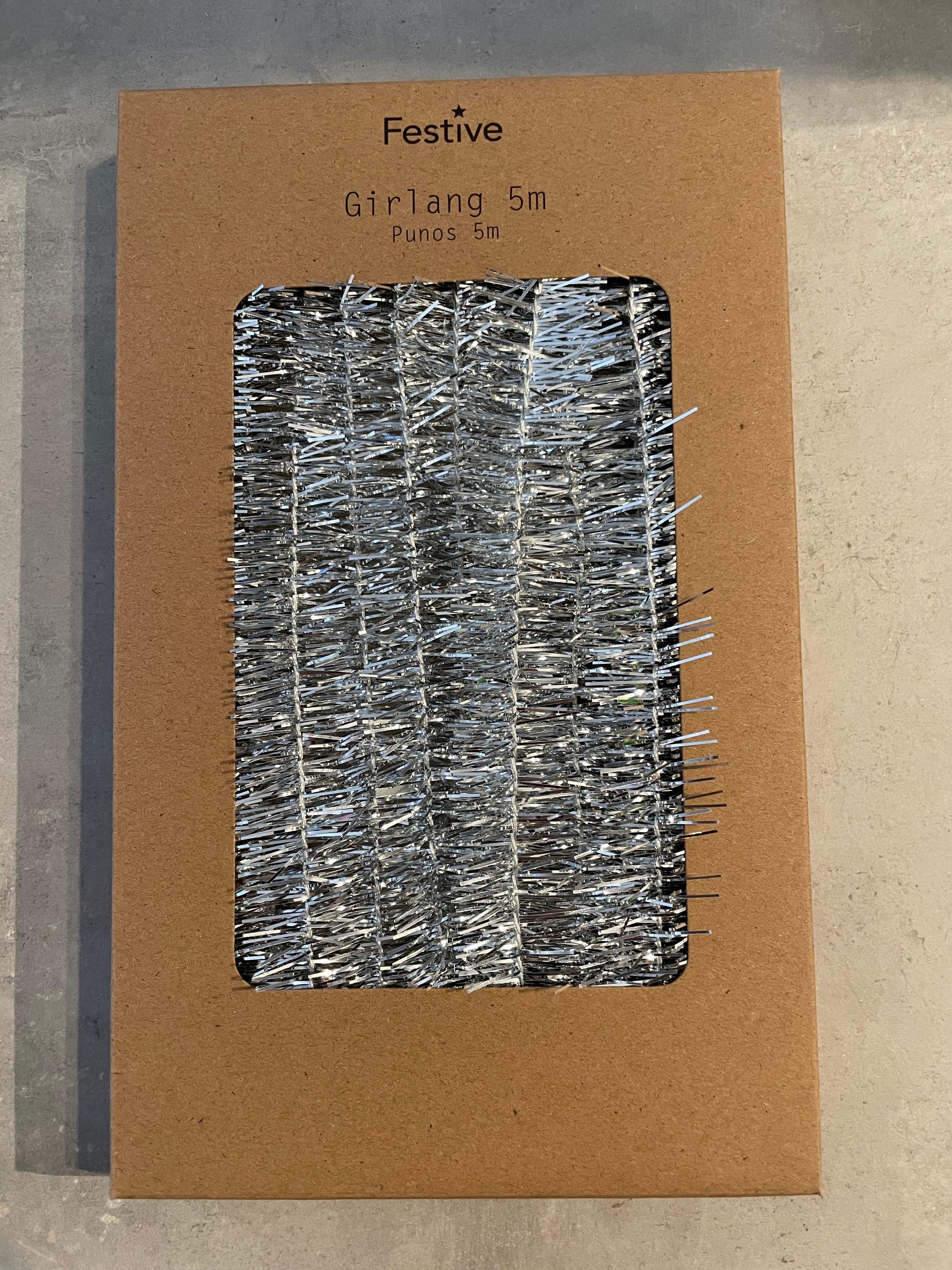 Guld/Silver Glitter 5m x 2,5cm